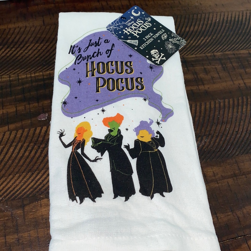 Hocus Pocus Halloween hand towels